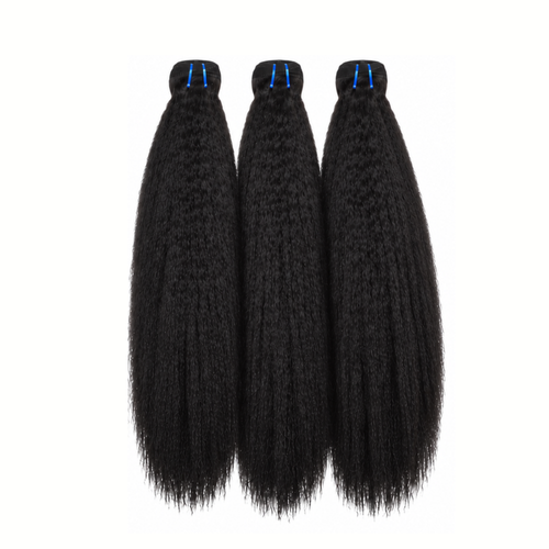 Aby Hair AfroKinky Straight Bundles 100% Human Virgin Hair