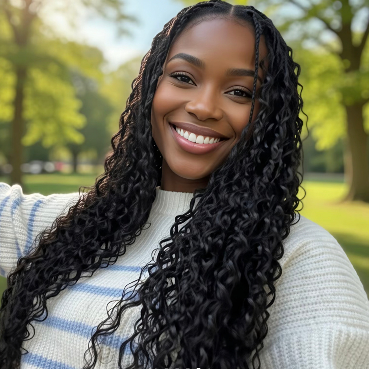Water Wave Human Hair – Defined Curls, No Heat Needed